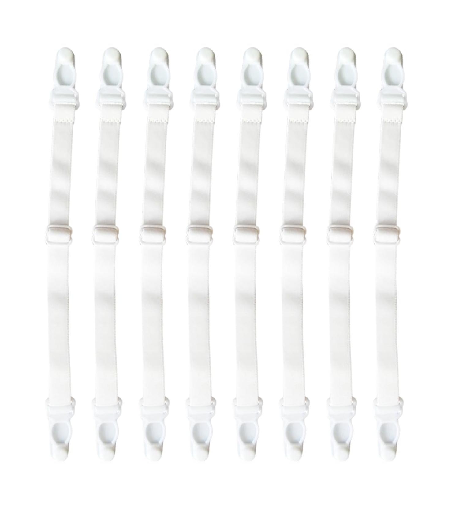 XIKSJW 8 Pieces Mask Extension & Back of Head Mask Hook - Adjustable Neck Strap Holder (White) - International Shipping Available - Buy Online on GoSupps.com