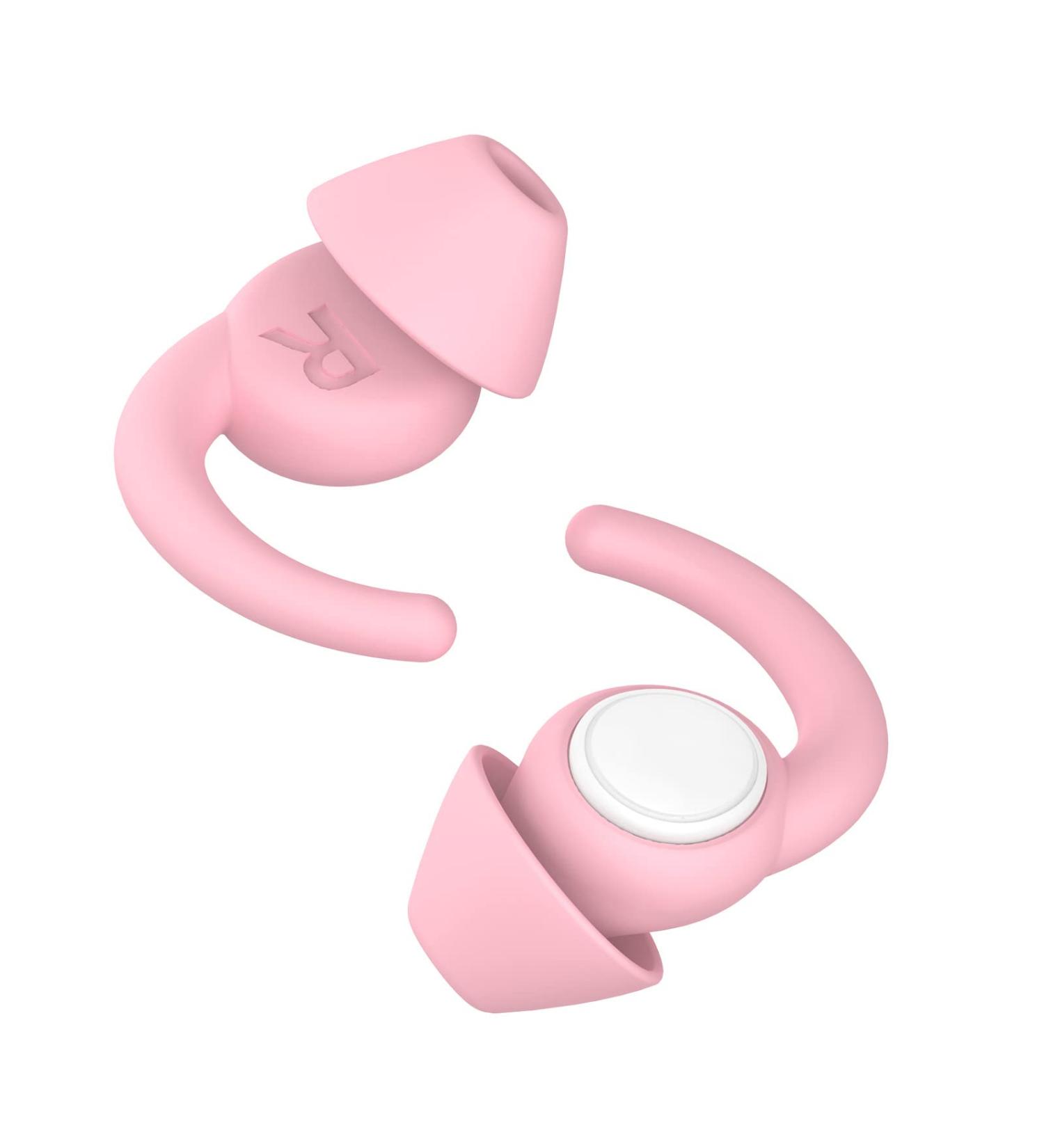 Afflatus Small Ear Plugs for Kids & Adults with Small Ears - Noise Cancelling & Comfortable Soft Earplugs for Sleeping, Flying - Size S (2 Pairs) in Pink - Buy Online on GoSupps.com