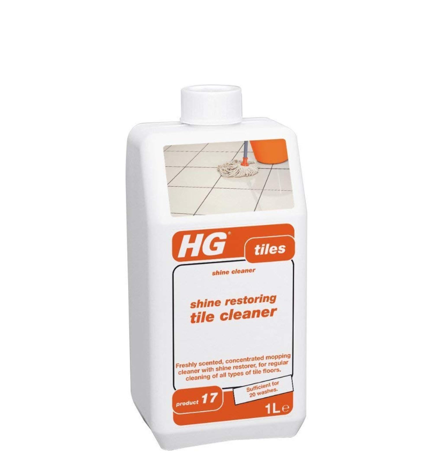 HG shine restoring tile cleaner (shine cleaner) (product 17) 1L - Buy Online on GoSupps.com