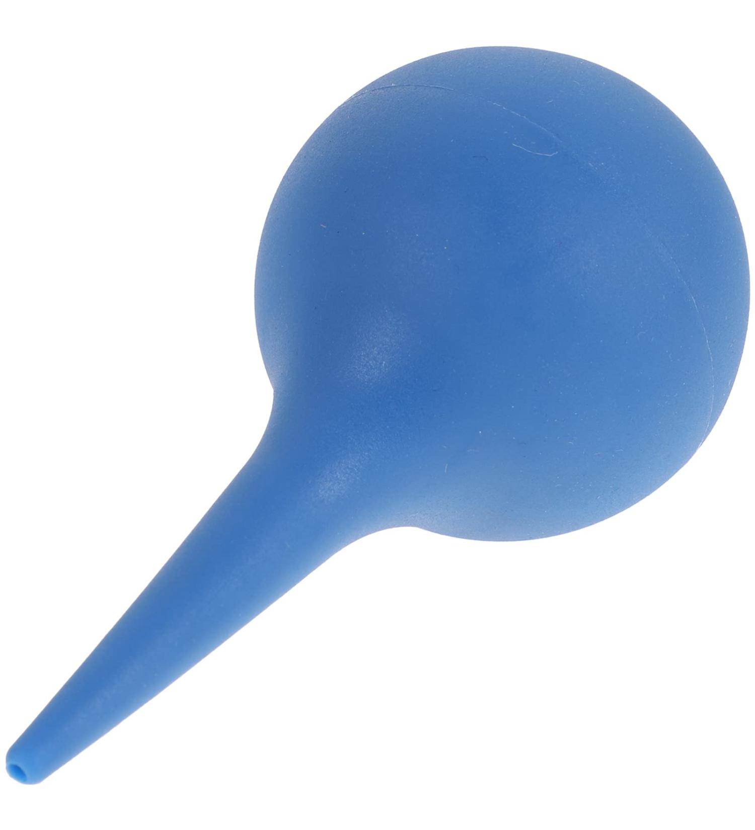 Rubber Ear Cleaning Bulb Syringe - Gentle Ear Washer for Home Use | Camera-Compatible Ear Cleaner - Buy Online on GoSupps.com