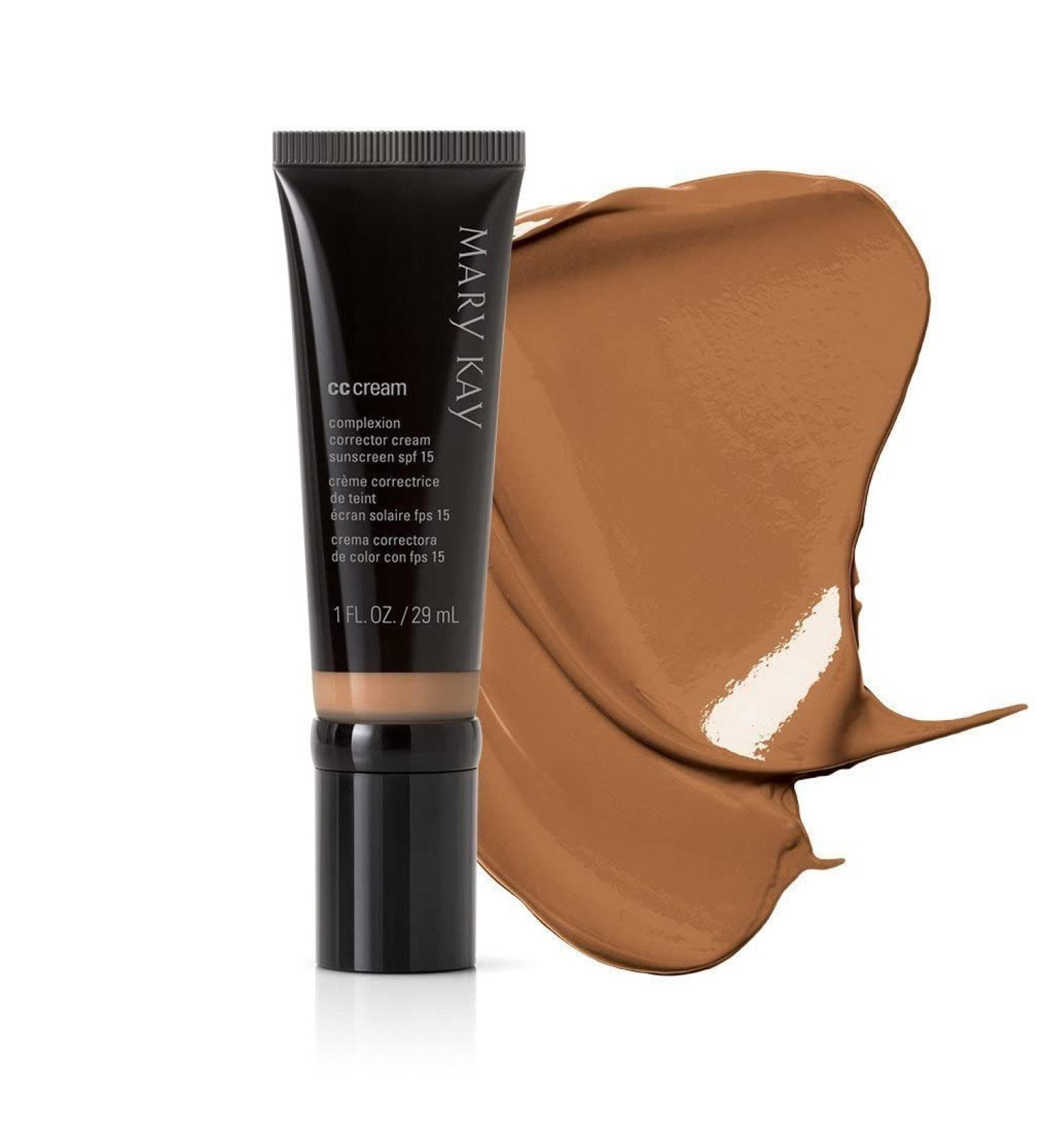 Mary Kay CC Cream Sunscreen Broad Spectrum SPF 15 1fl. oz / 29 mL - Very Deep 1 Fl Oz (Pack of 1)