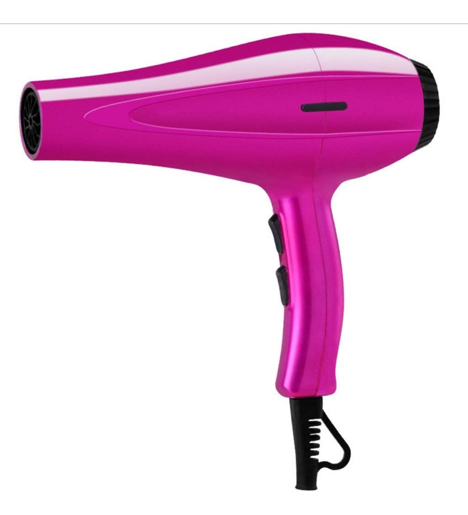 1200Watt Hair Dryer Professional Negative Ionic Salon Blow Dryer Fast Drying Quiet Hairdryer Color: Rose Red - Buy Online on GoSupps.com
