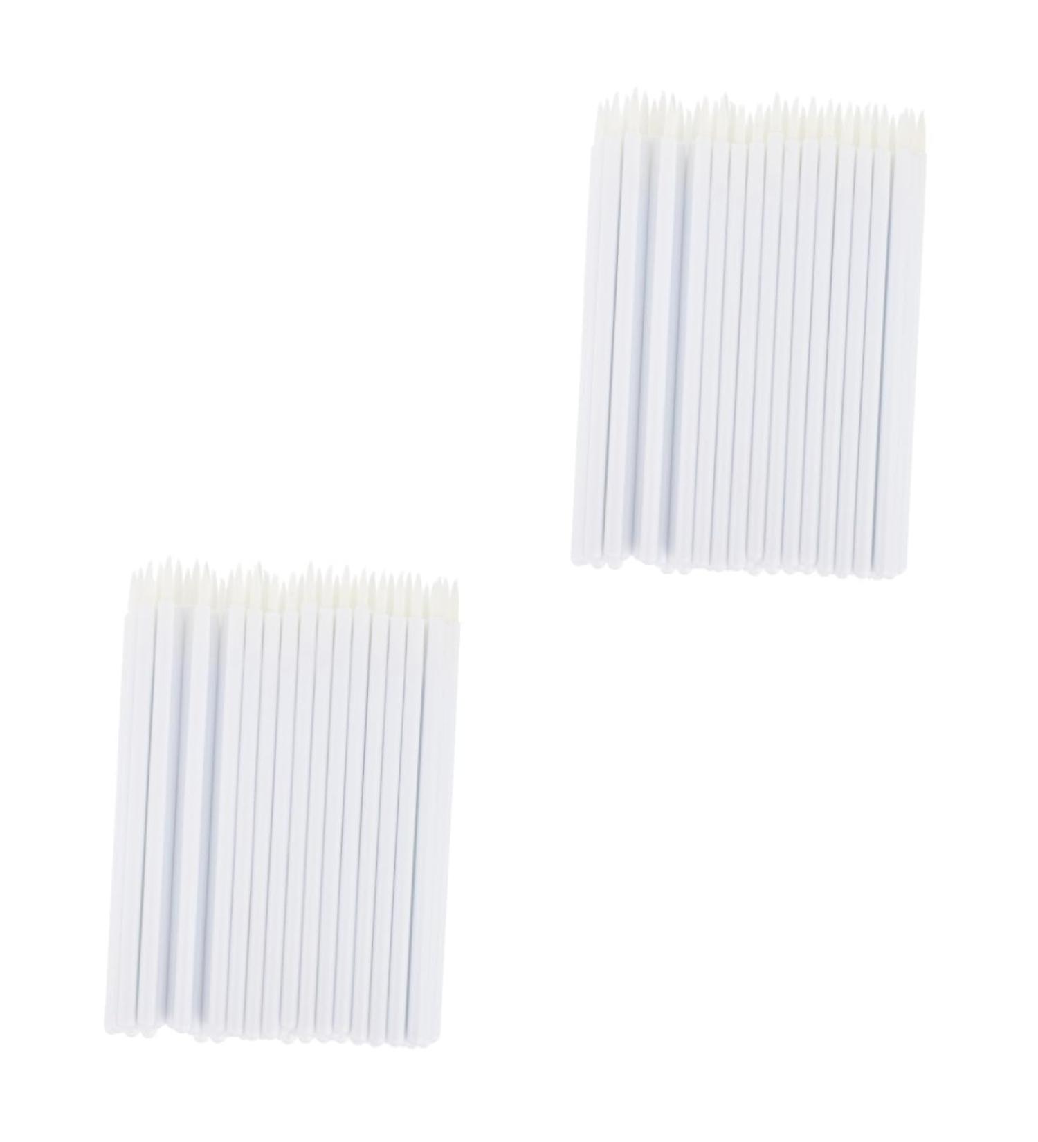 PLAFOPE 200 Pcs Disposable Eyeliner Brush Cosmetic Brush Makeup Lip Lip Gloss Cosmetic Eye White - Buy Online on GoSupps.com