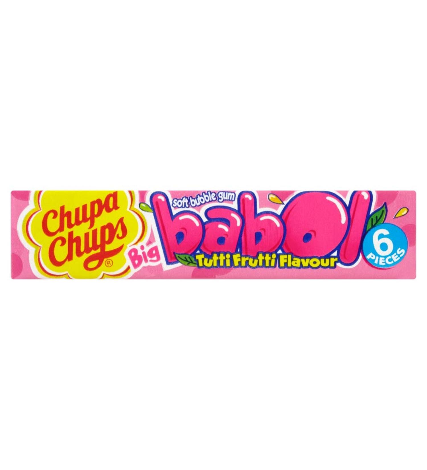 Chupa Chups Big Babol Tutti Frutti Flavour