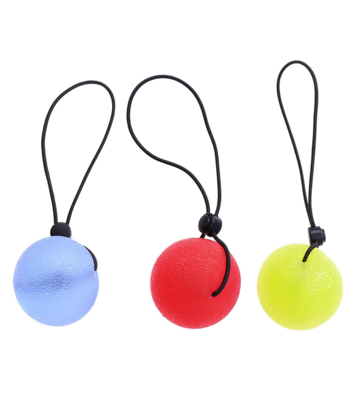 HAPINARY 3 Pcs Grip Strengthening Balls - Power Balls for Training Massage & Fitness | Squeezeballs for Improved Grip Strength - International Shipping Available - Buy Online on GoSupps.com