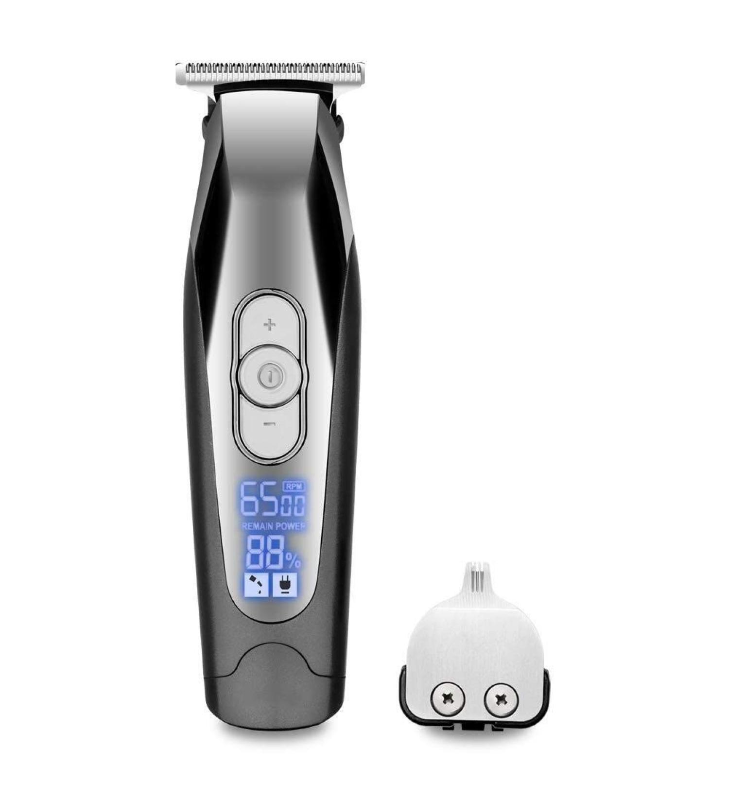 Professional Hair Clippers - Adjustable Speeds LED Electric Hair Trimmer Rechargeable Haircut Tool for Barbers - International Shipping Available - Buy Online on GoSupps.com