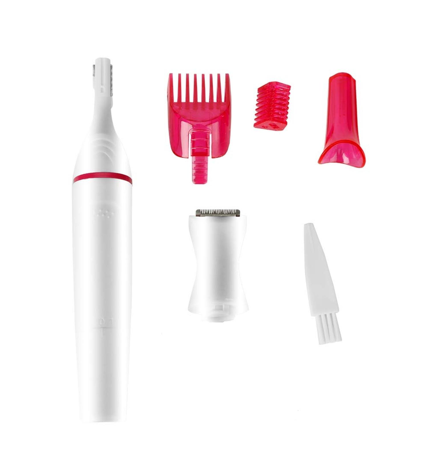 Ldafava Eyebrow Precision Trimmer 4in1 Electric Womens Hair Shaver Eyebrow Nose Bikini Hair Trimmer for Hair Removal Battery Operated Battery Not Included - Buy Online on GoSupps.com