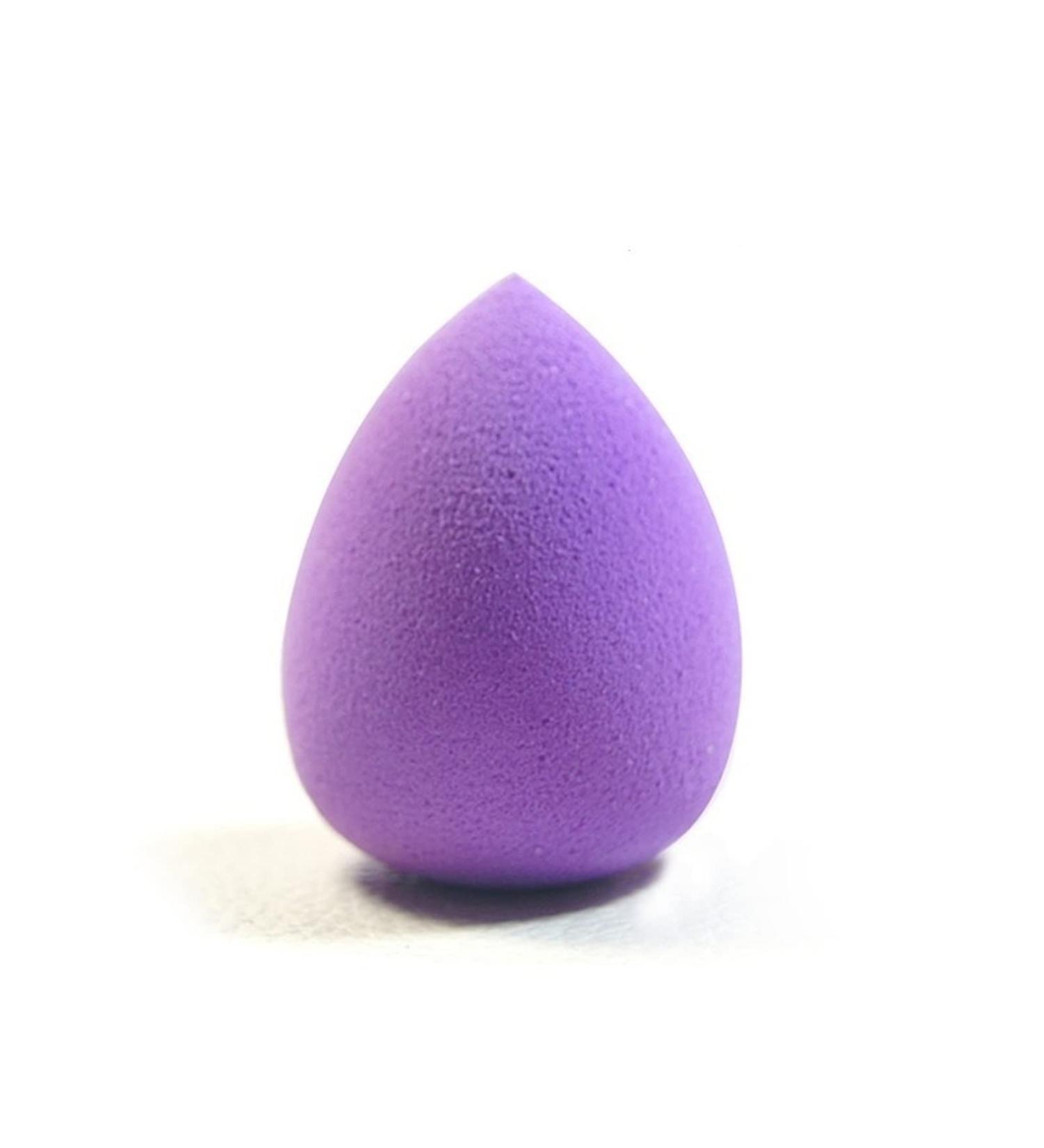 Makeup Sponge Makeup Cosmetic Puff Powder WaterDrop Shape Cosmetic Puff Makeup Sponge Makeup Tool Foundation Sponge for Women Girl Makeup Sponge Holder(Purple) - Buy Online on GoSupps.com