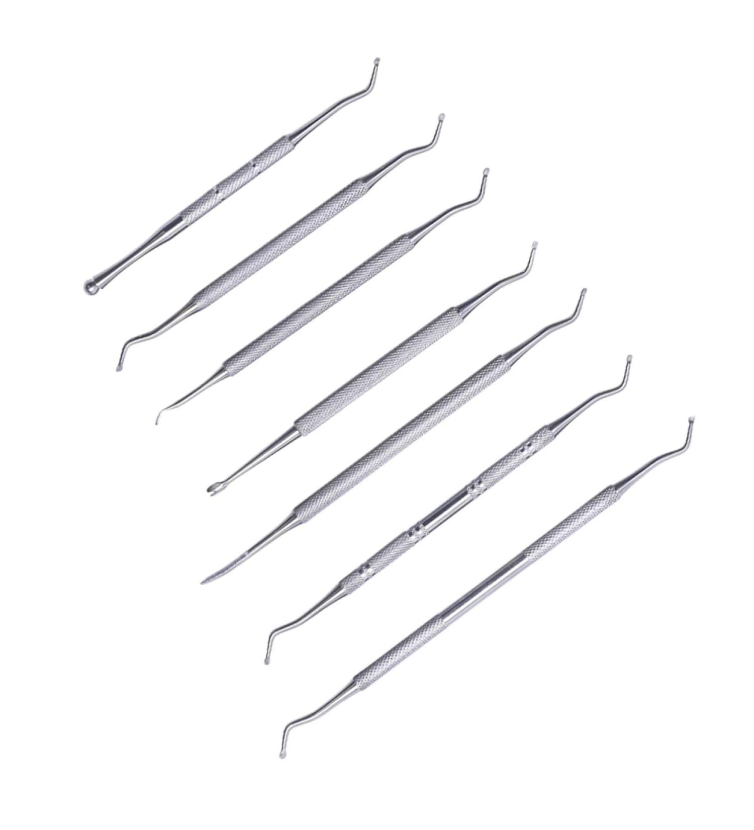 minkissy 1 Set Manicure Tools Metal Nail Pusher Cuticle Remover Cuticle Tool Precision Fine Point Nail Cuticle Trimmer for Craft Cuticle Stick Putter Stainless Steel Exfoliating - Buy Online on GoSupps.com