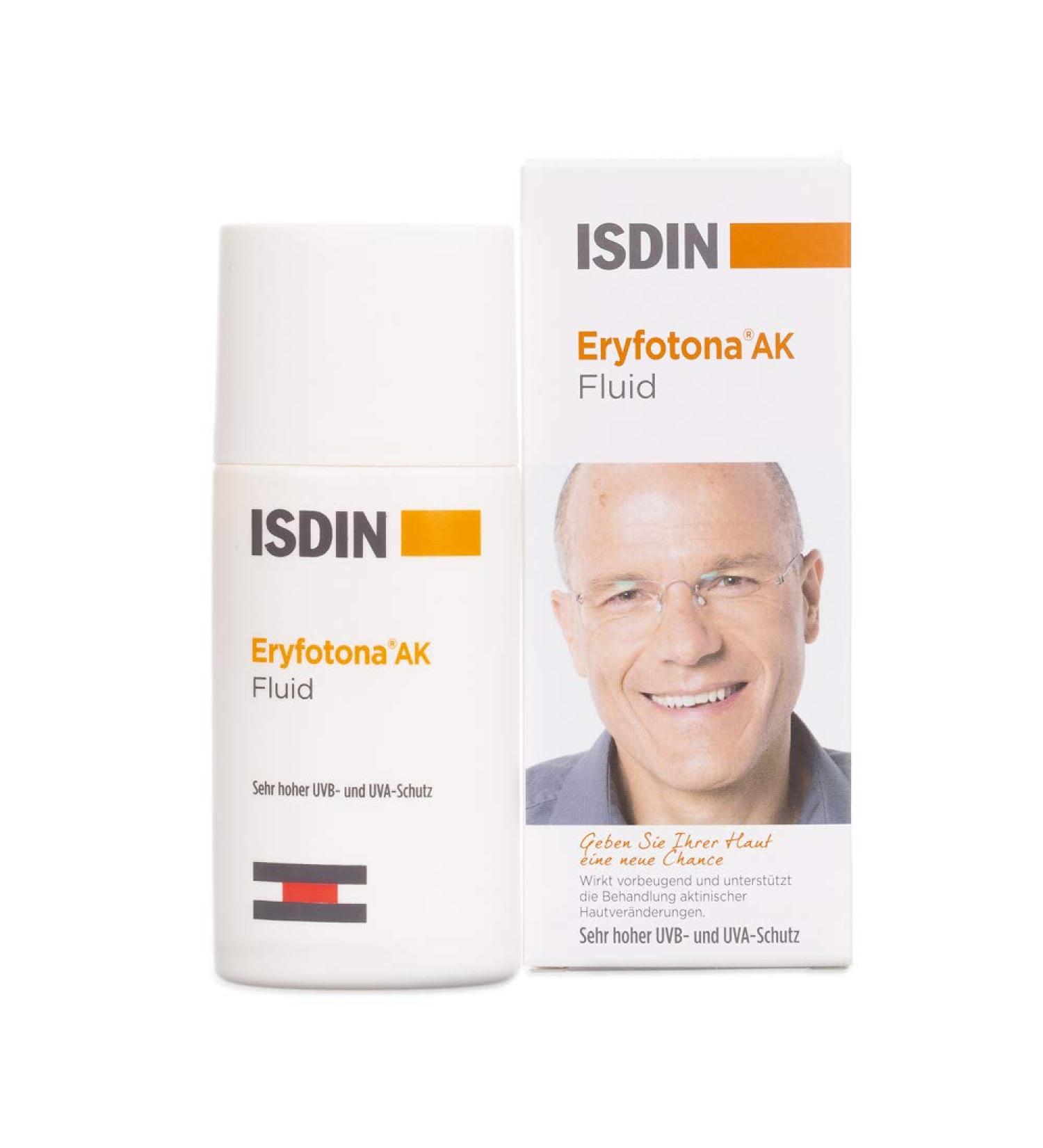 ISDIN ERYFOTONA AK Fluid LSF100+ (50 ml) | Best Protection Against Actinic Keratosis | High UVB & UVA Defense - Buy Online on GoSupps.com