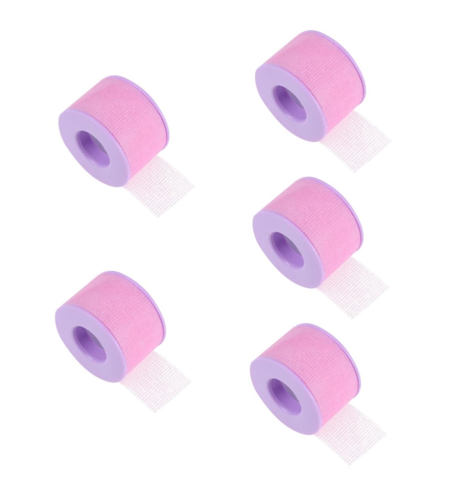 FRCOLOR 5 Rolls Silicone Gel Tape Breathable Eyelashes Tapes Eyelash Tape for Lash Extensions Lash Extension Tape Eyelash Lifting Tapes Makeup Tape for Eyeshadow and Eyeliner Eyelash Tapes - Buy Online on GoSupps.com