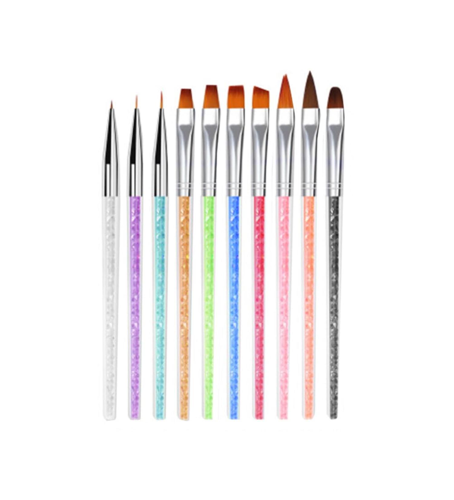 Beaupretty Nail Design Brush Set nail manicure kit nail brush nails kits nail brush drawing finger nail kit Nail yn nail kit nail molding gel Manicure Accessories flash 3 Nails Nail Line Pens - Buy Online on GoSupps.com