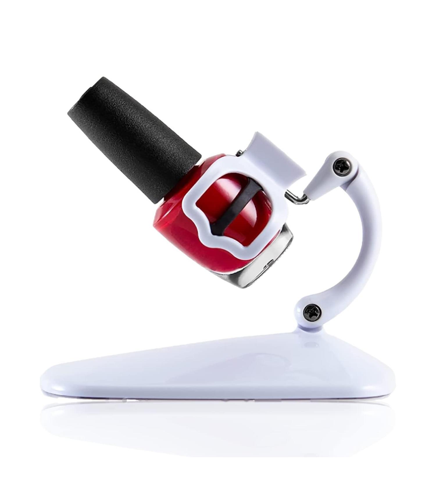 Nail Polish Holder Fingernail Painting Tools Nail Art Pedicure Prevent Spill Sturdy Grip Nail Polish Holder Manicure Accessories for Home Manicure Store - Buy Online on GoSupps.com