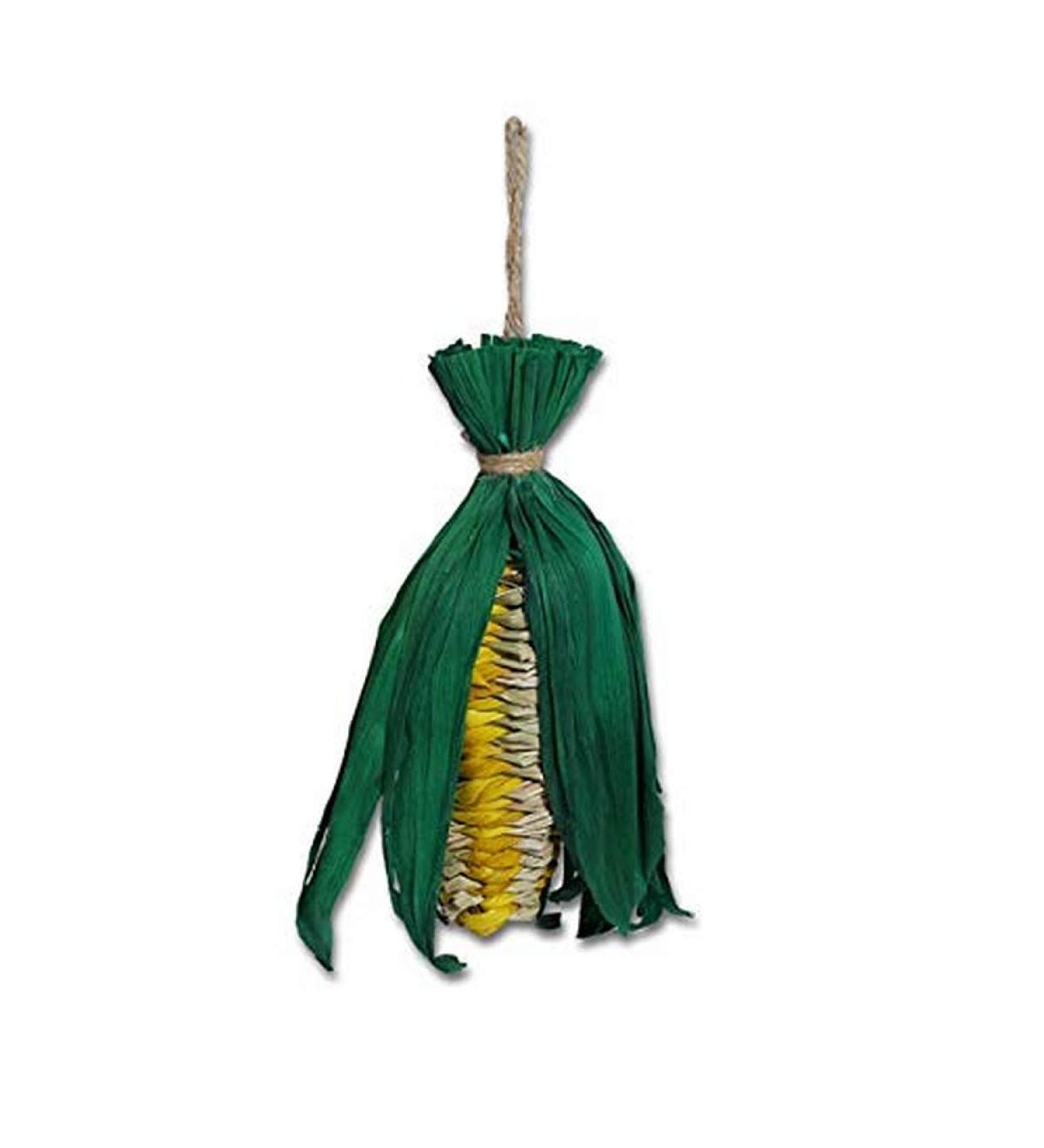 Rosewood Boredom Breaker Animal Play Veg Flinging Fun Corn Toy Small