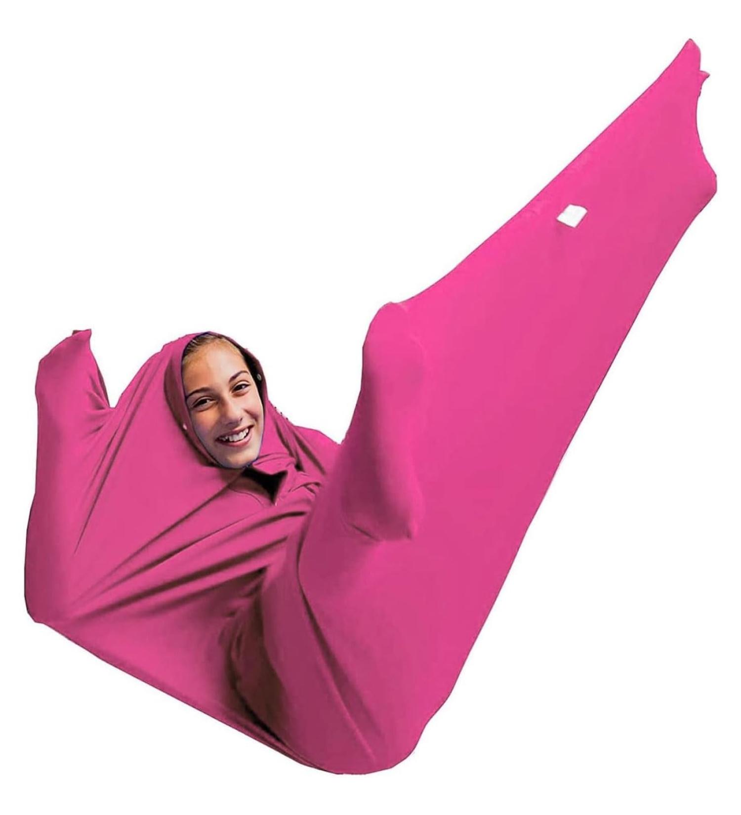 Kangxysq Compression Socks for Sensory Relief | Body Sock for Autism ADHD & Stress Relief | Calming Therapy Corner - Medium/M Rose - Buy Online on GoSupps.com