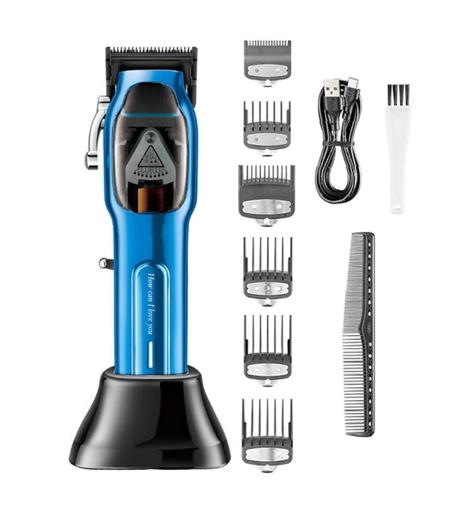MAYIT Hair Clippers for Men - Professional Rechargeable Electric Hair Cutter Fully Automatic Beard Trimmer Precision Hair Clipper - Buy Online on GoSupps.com