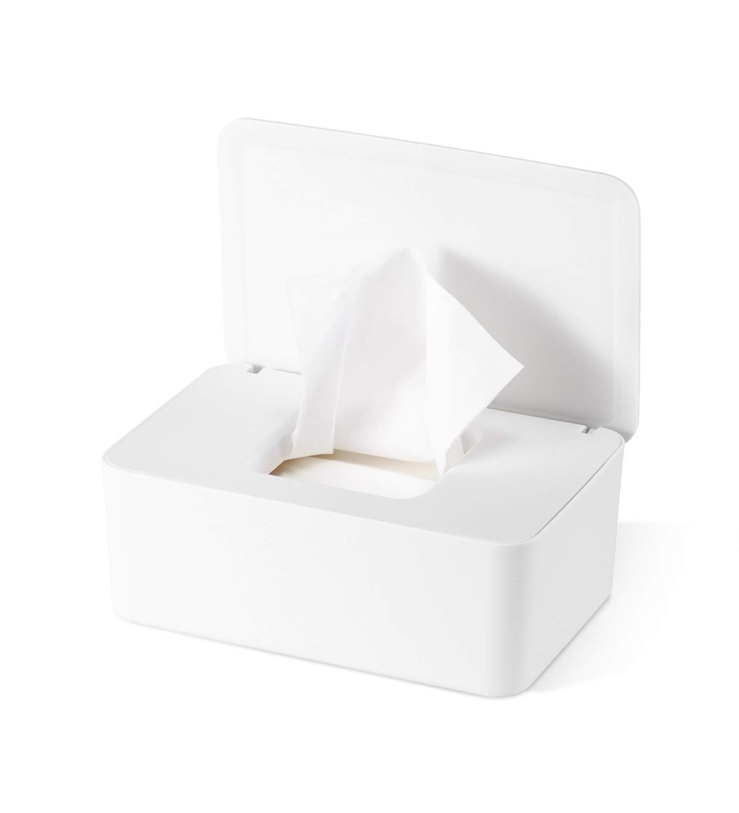 Diaper Wipes Dispenser Baby Wipes Case  Baby Wipe Holder Keeps Wipes Fresh  Perfect Look Wipe Container with Sealing Design White - Buy Online on GoSupps.com