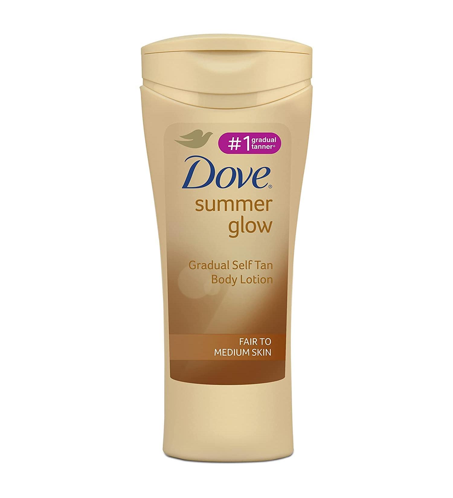 Dove Summer Glow Nourishing Lotion Fair To Medium Skin 250ml