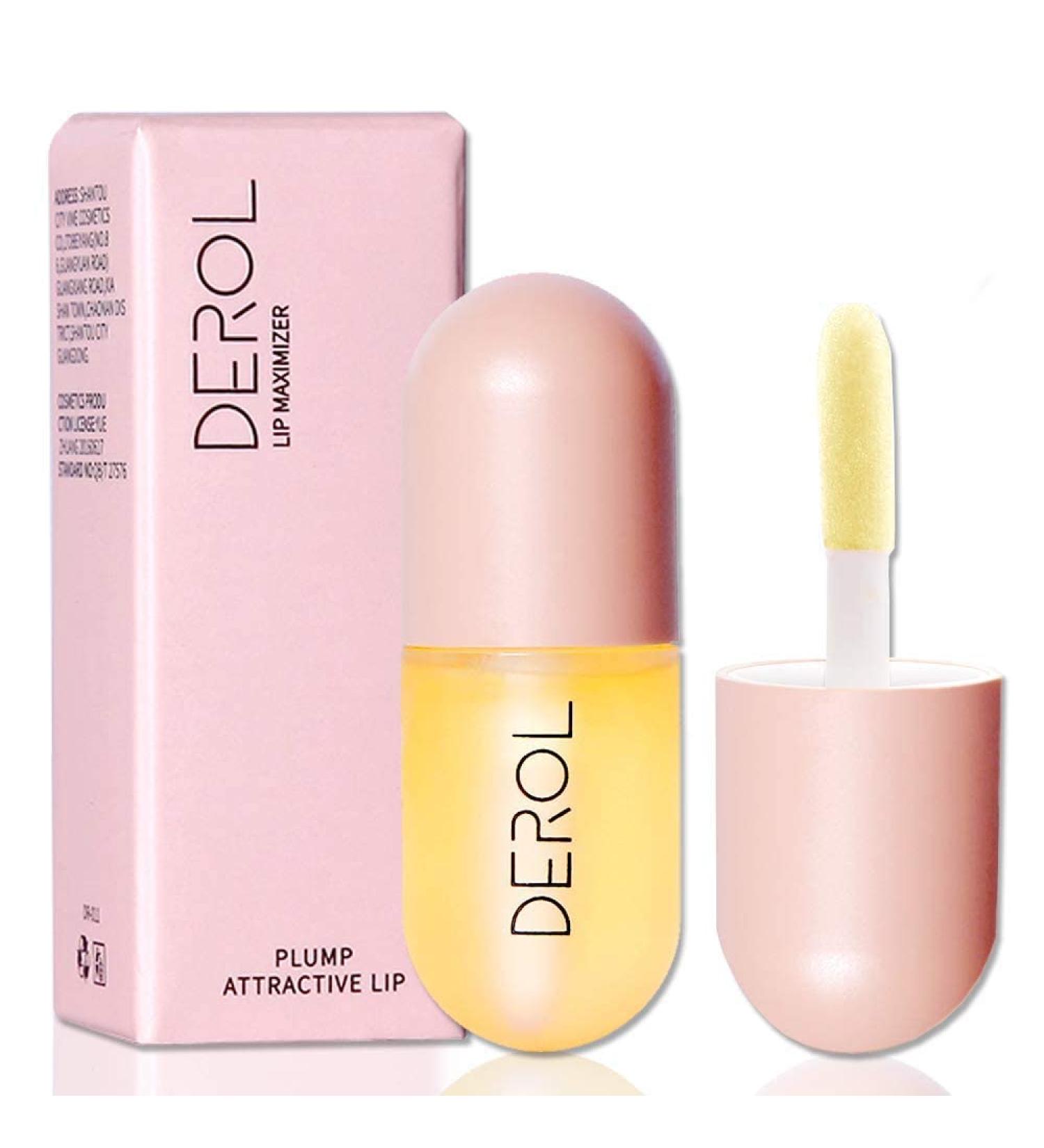 Wutian Lip Plumper Set - Natural Lip Enhancer for Fuller Lips - Hydrating Serum to Reduce Fine Lines - Rose Lip Care Duo - Buy Online on GoSupps.com