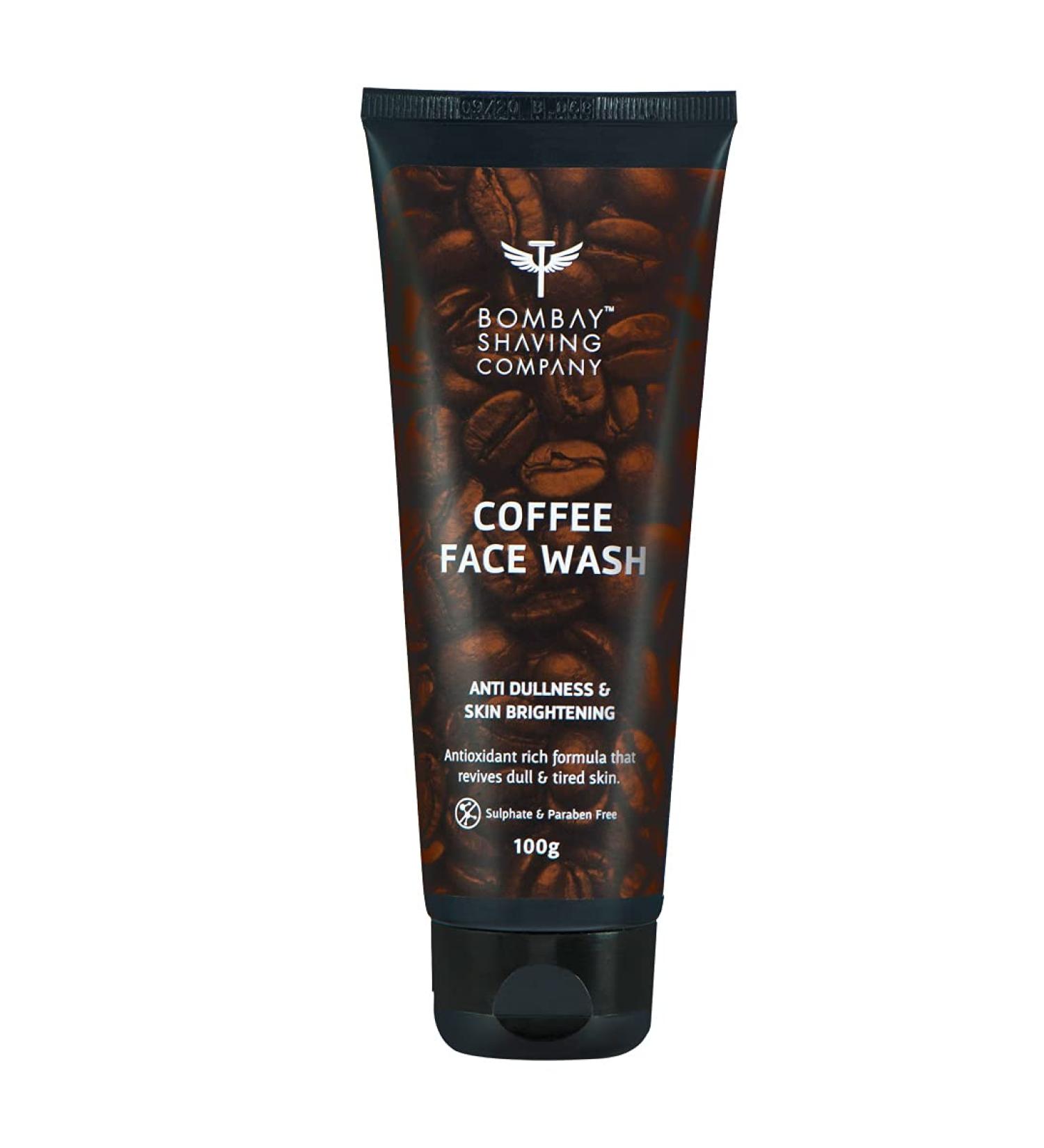 Bombay Shaving Co. Coffee Face Wash - Deep Cleansing, De-Tanning, Blackhead Removal | Made in India - Buy Online on GoSupps.com