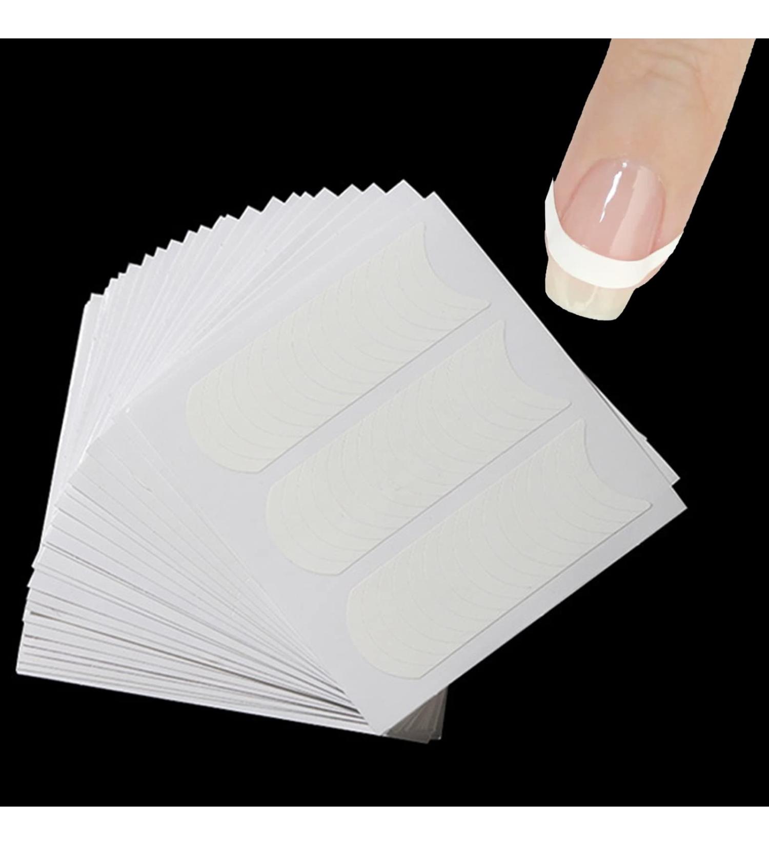 1200 PCS Crescent French Manicure Nail Art Stickers | DIY Nail Stencils & Decorations - Buy Online on GoSupps.com