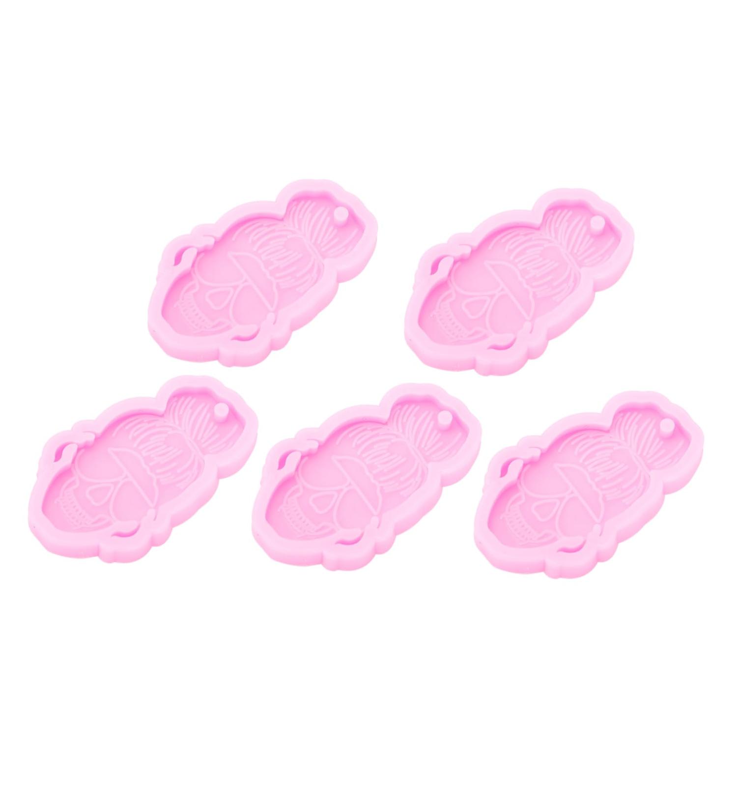 NUOBESTY 20 pcs Chain Novel Safe Key Unique Hanging Creative Flexible Reusable Silicone Design Skull Diy - Buy Online on GoSupps.com