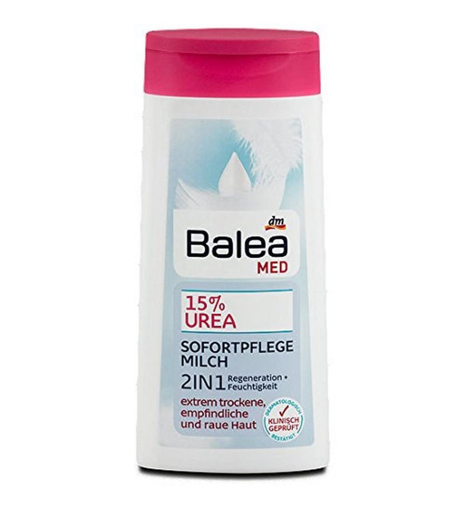 Balea Med 15% Urea Instant Care Milk 2in1 250 ml