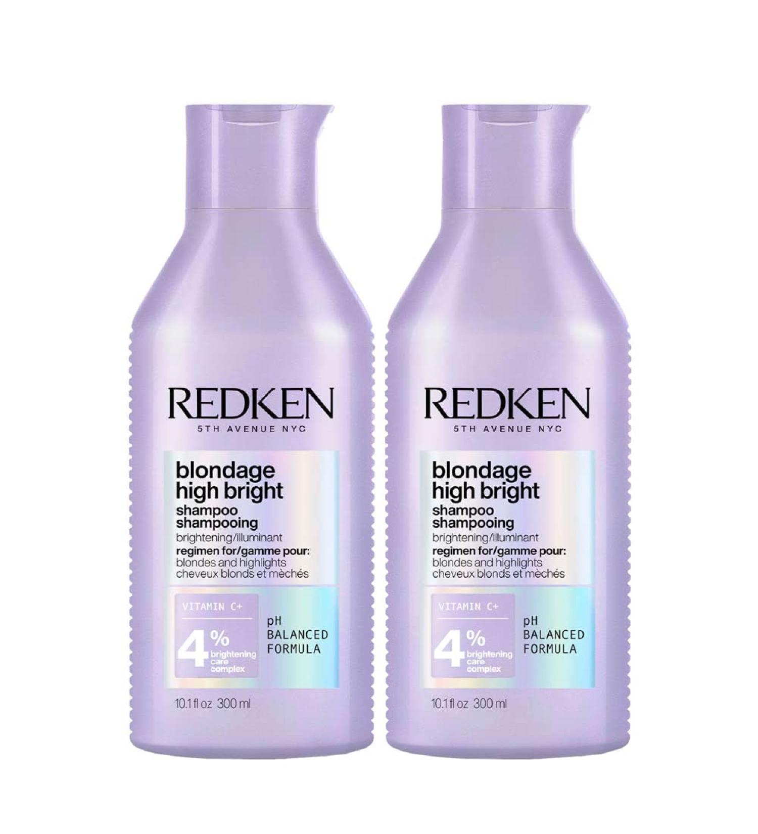 Redken Blondage High Bright Shampoo 300ml 2pack