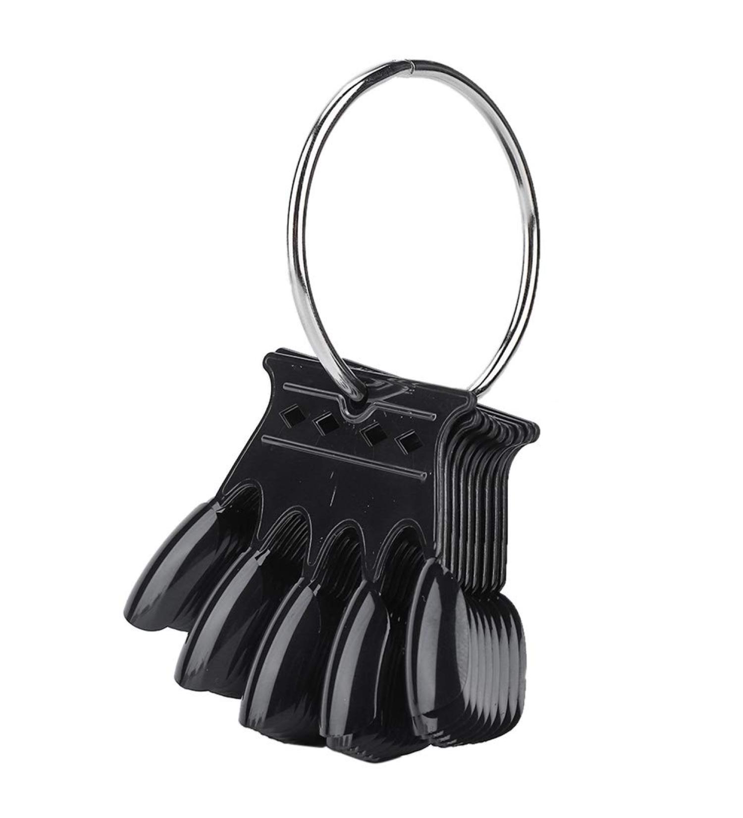 Nail Art Tips - 10pcs Black Nail Sticks Display for Polish & Gel - Perfect Manicure Practice Tool - Buy Online on GoSupps.com