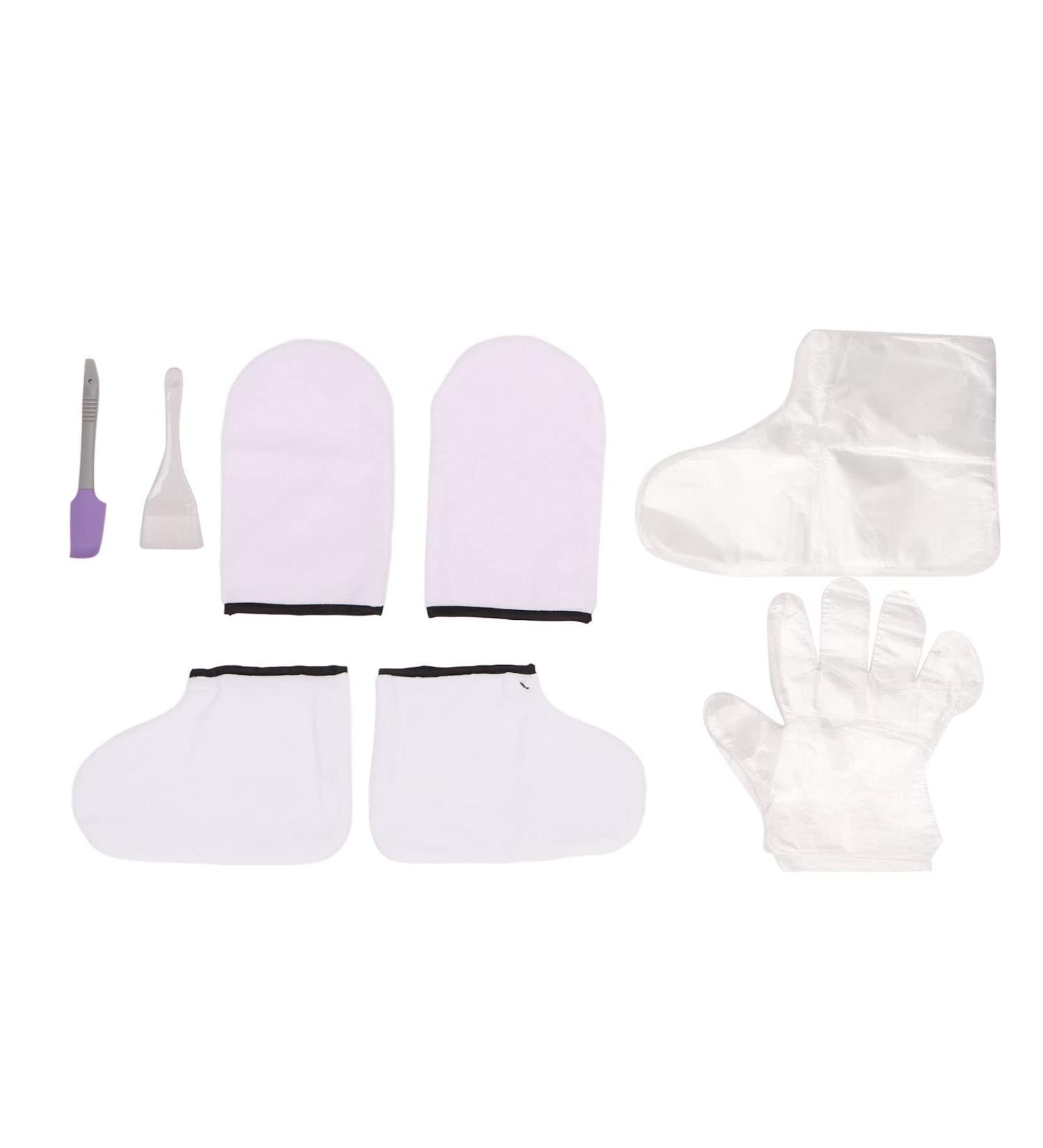 Ensemble de et Chaussettes de Spa en Cire de Paraffine pour Soins des Mains et des Pieds - Effet Hydratant - Op ration Simple - Convient pour la Maison les Soins des Pieds - Buy Online on GoSupps.com