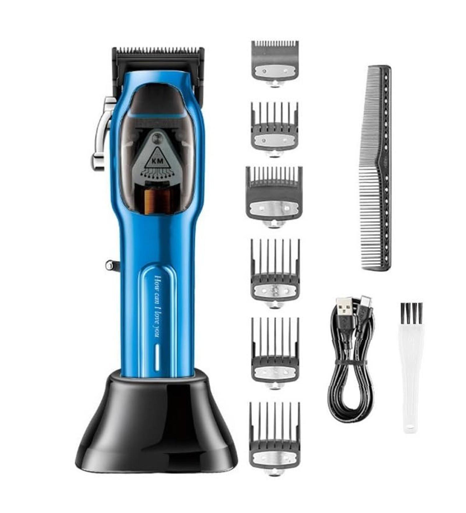 Professional Hair Clippers & Beard Trimmer for Men - Rechargeable Fully Automatic Electric Hair Cutter - Buy Online on GoSupps.com
