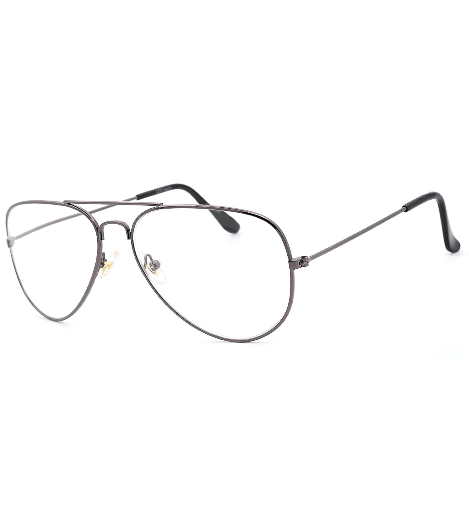 Newvision Reading Glasses for Men & Women | Vintage Pilot Retro Metal Frames - NV8132 Titan 2.5 - Buy Online on GoSupps.com