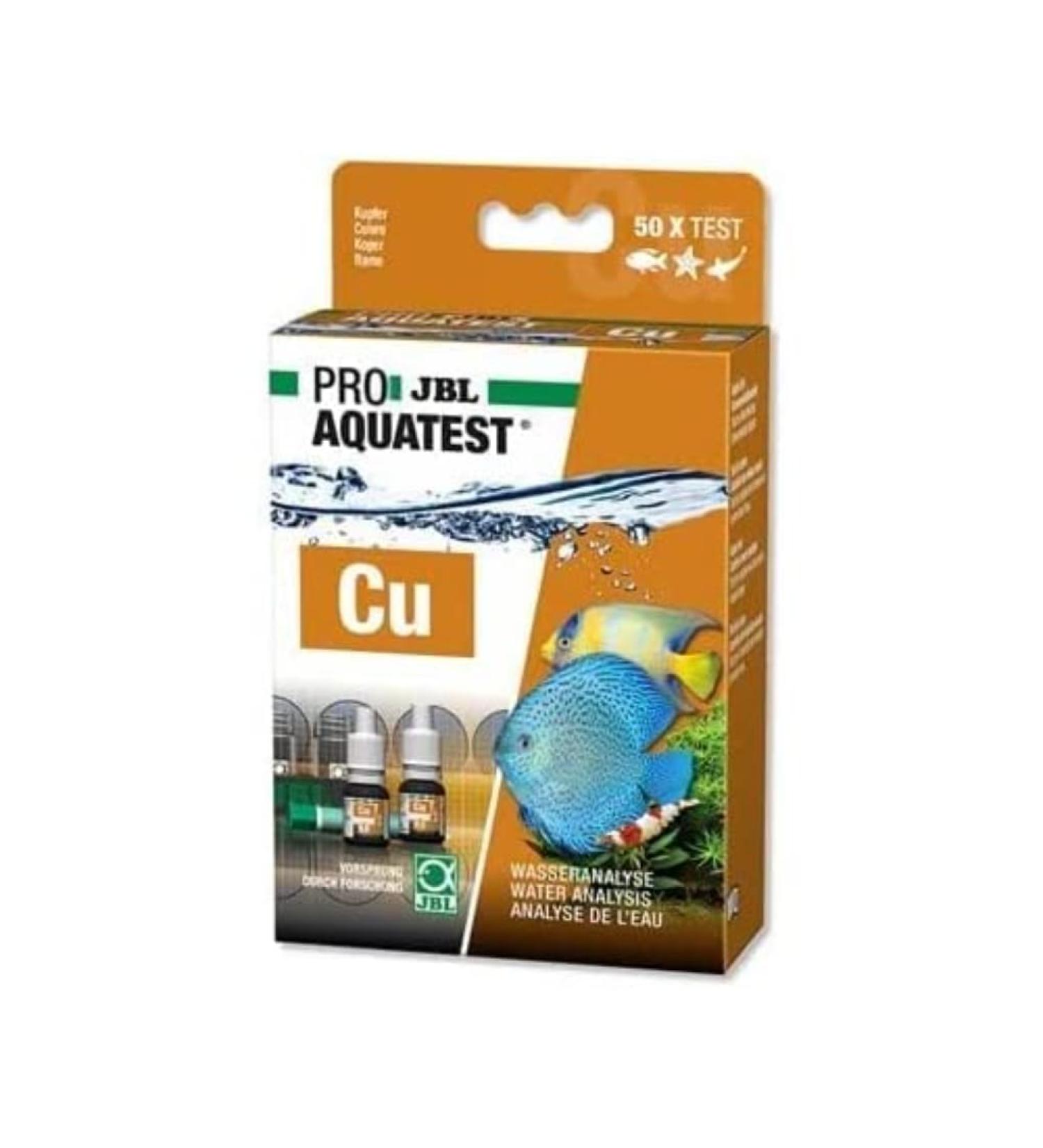 JBL Water Test Set for Freshwater & Saltwater Aquariums - ProAquaTest Cu Copper ProAqua (2019) | Accurate Testing for Aquatic Health - Buy Online on GoSupps.com