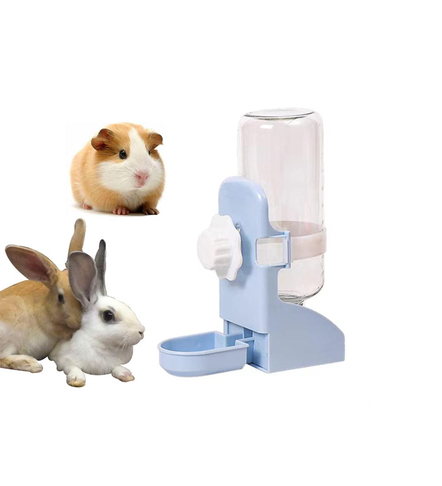 Mcgogo Rabbit Guinea Pig Water Bottle 17oz - Blue Automatic Dispenser - Buy Online on GoSupps.com