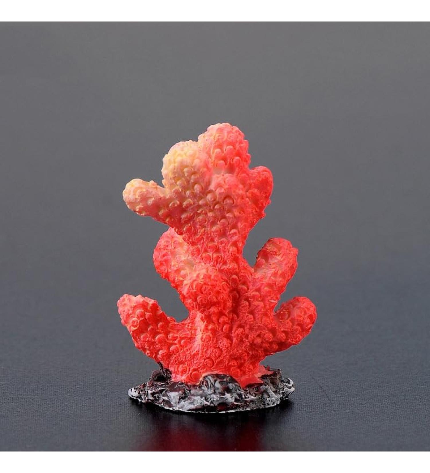 Movoja 2 Pieces Aquarium Decoration Corals - Fresh & Saltwater Decor - Vibrant 5 Red Coral for Aquaristics - Buy Online on GoSupps.com