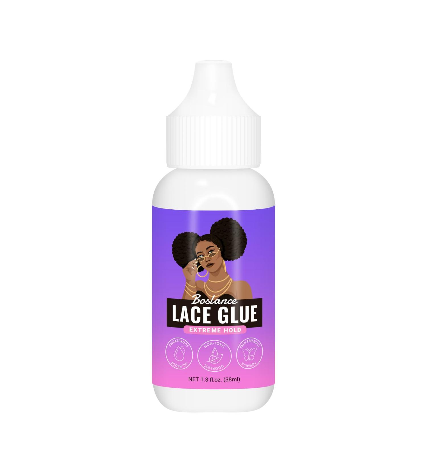 Lace Glue for Wigs - Waterproof Super Hold Wig Glue for Front Lace Invisible Hair Bonding for Weave & Hair Systems - Buy Online on GoSupps.com