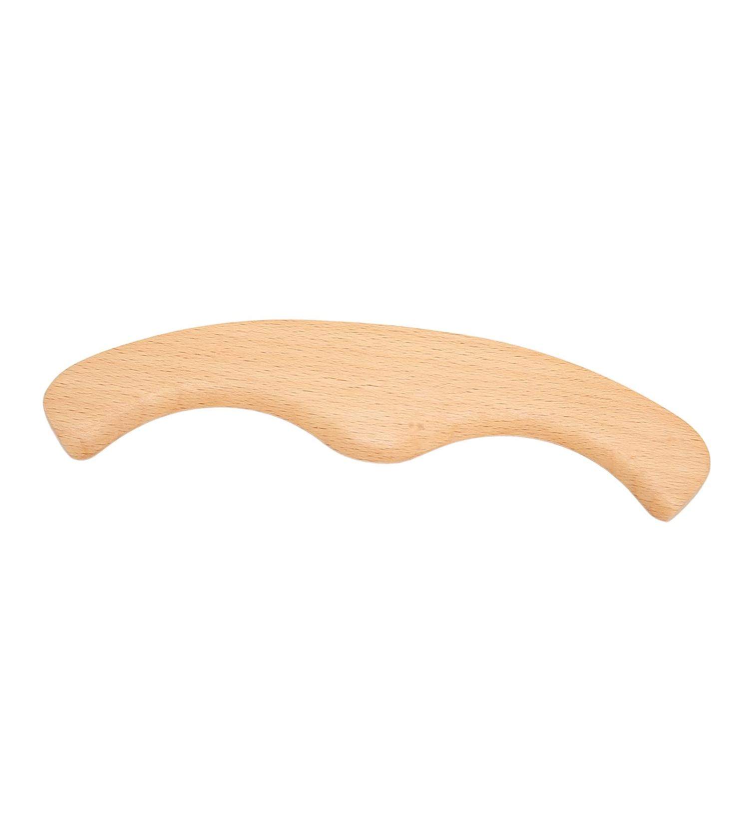 ANGGREK Wooden Gua Sha Massager - Muscle Relaxation & Body Shaping Tool for Neck & Back | International Shipping - Buy Online on GoSupps.com