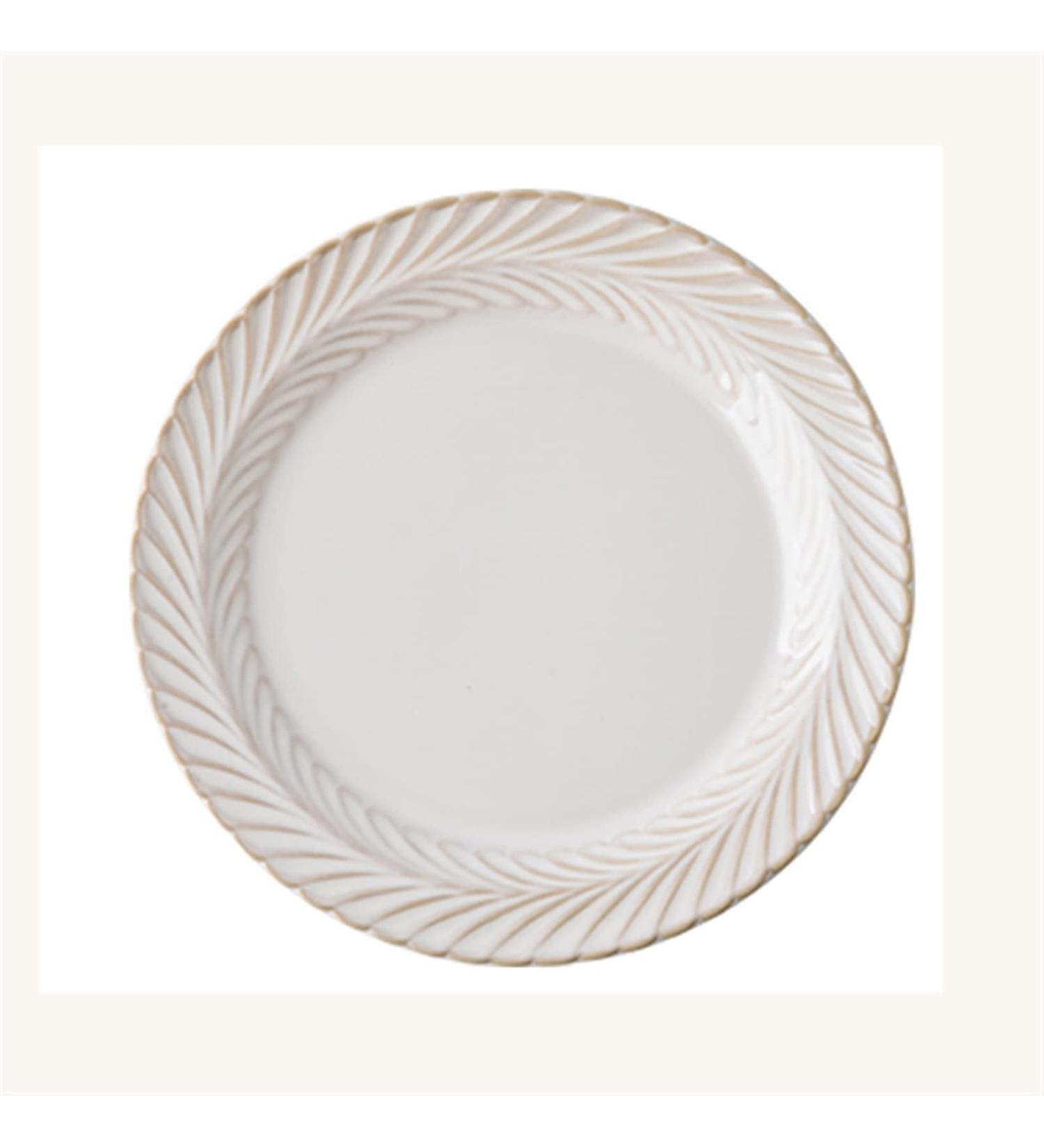 Serving Plates Ceramic Western Dish Dessert Dish Vintage Pattern Dining Plate Home Kitchen Restaurant Western Chinese Dining Plate Round White for Appetizer Dinner and Desserts (Size : CH) Small - Buy Online on GoSupps.com