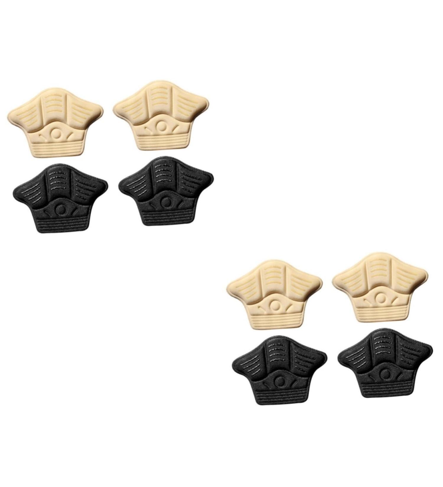 FOMIYES Anti-Drop Heel Pads - 4 Pairs Comfort Insoles & Non-Slip Grip for Trainers | Forefoot Sponge Silicone Shoe Stickers | International Shipping - Buy Online on GoSupps.com