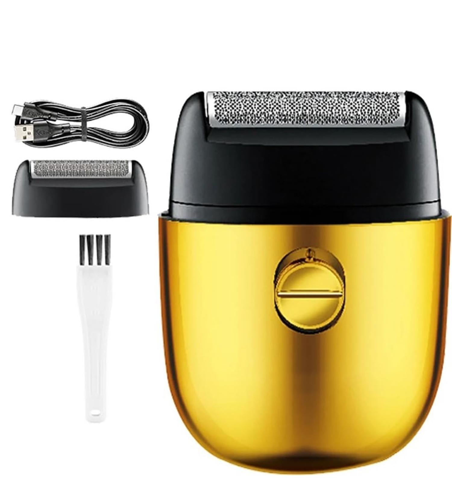 Buy Men's Cordless Electric Razor - Rechargeable Gold Foil Shaver for Travel | Best Men's Shaver Online - Buy Online on GoSupps.com