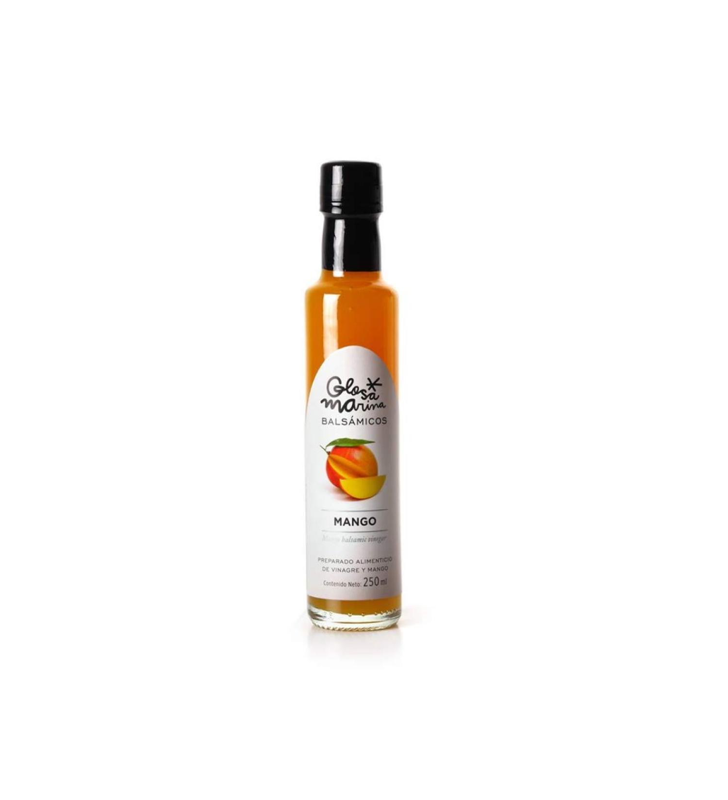 GLOSA MARINA Mango Balsamic Cream - Gourmet Vinegar (250ml) - Ideal for International Shipping - Buy Online on GoSupps.com