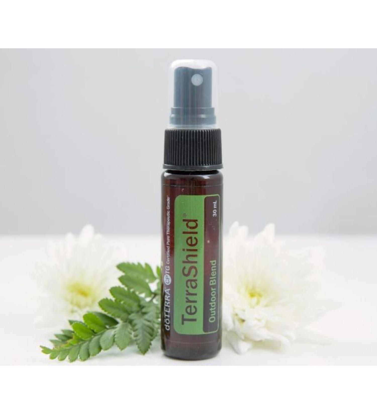 doTERRA Terrashield Essential Oil Outdoor Blend Spray - 30ml | Best Natural Insect Repellent | Shop Worldwide - Buy Online on GoSupps.com