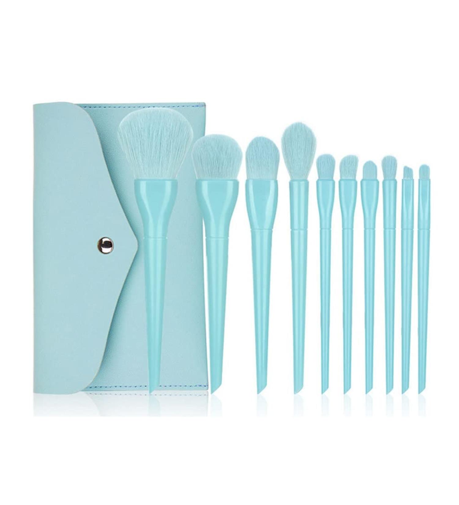 Buy DFHBFG Loose Brush Full Set - 10 Makeup Brush Set for Concealer Eyeshadow & Foundation | International Shipping - Buy Online on GoSupps.com