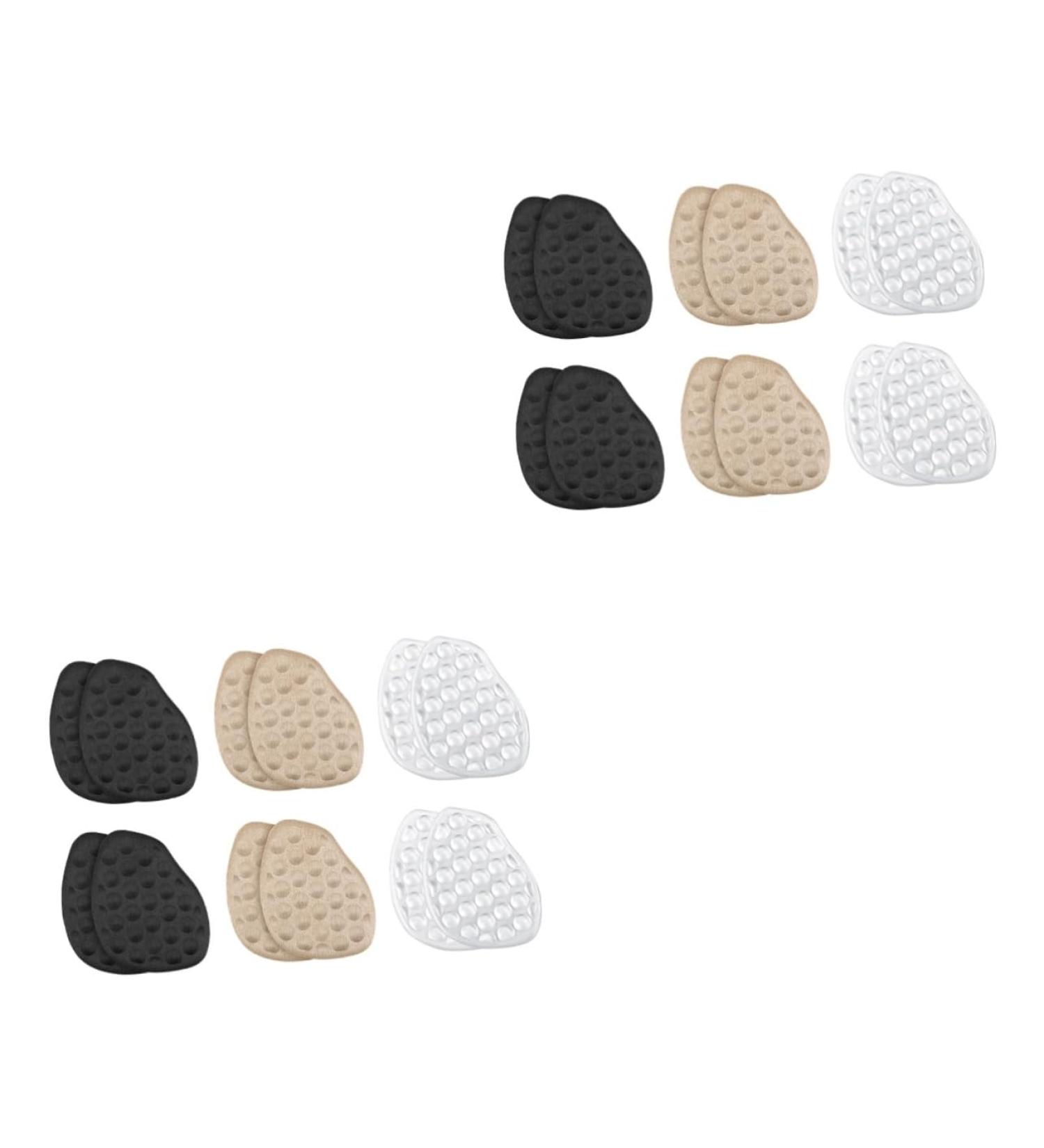 NOLITOY 12 Pairs High Heel Forefoot Pads | Cushioned Gel Inserts for Leather Shoes & Comfort Support - Buy Online on GoSupps.com