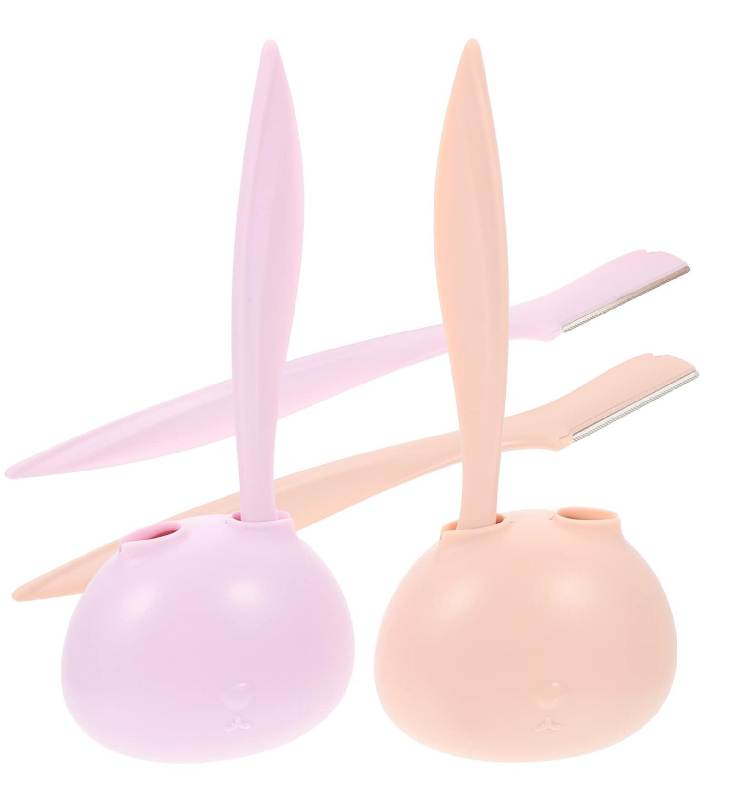 Minkissy Eyebrow Trimmer Razor - 4-Piece Set for Women | Precision Hair Removal & Eyebrow Cutter - Buy Online on GoSupps.com