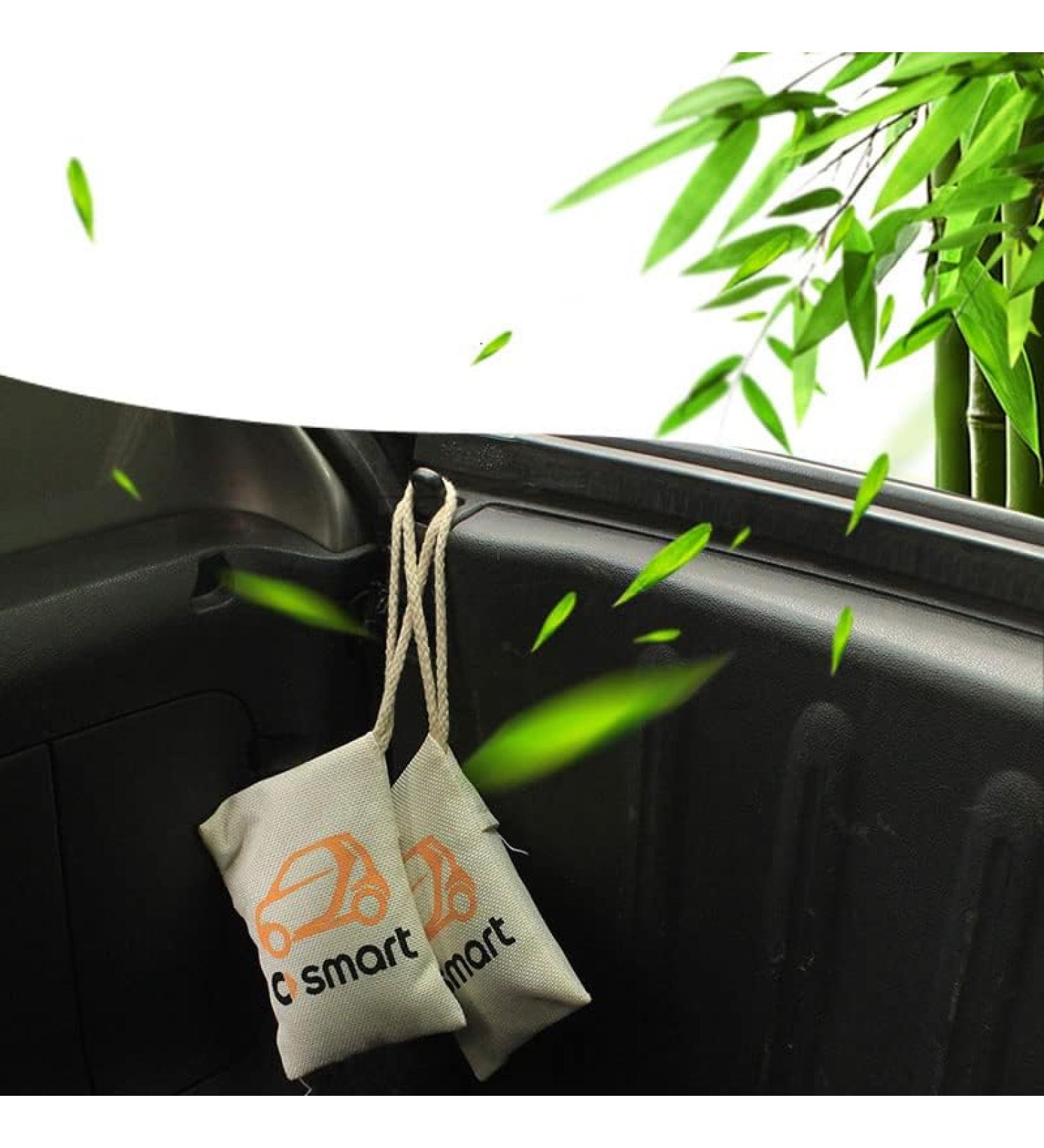 Premium Bamboo Coal Odor Absorber for Smart Fortwo & Forfour - Bralem 1 Piece Air Freshener - Buy Online on GoSupps.com