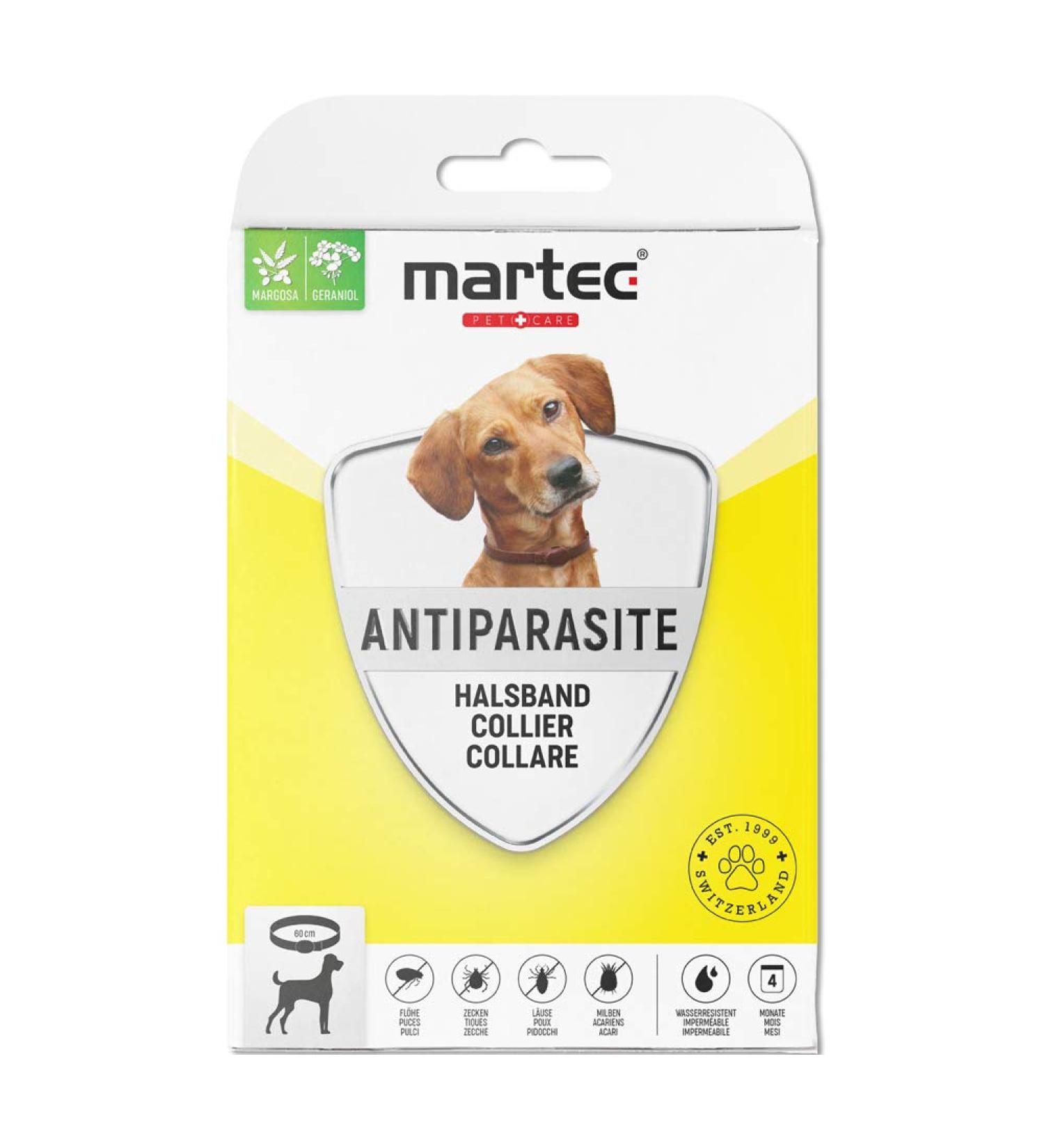Martec PET CARE Dog Collar - Ultimate Protection Against Ticks Fleas and Mites | International Shipping - Buy Online on GoSupps.com
