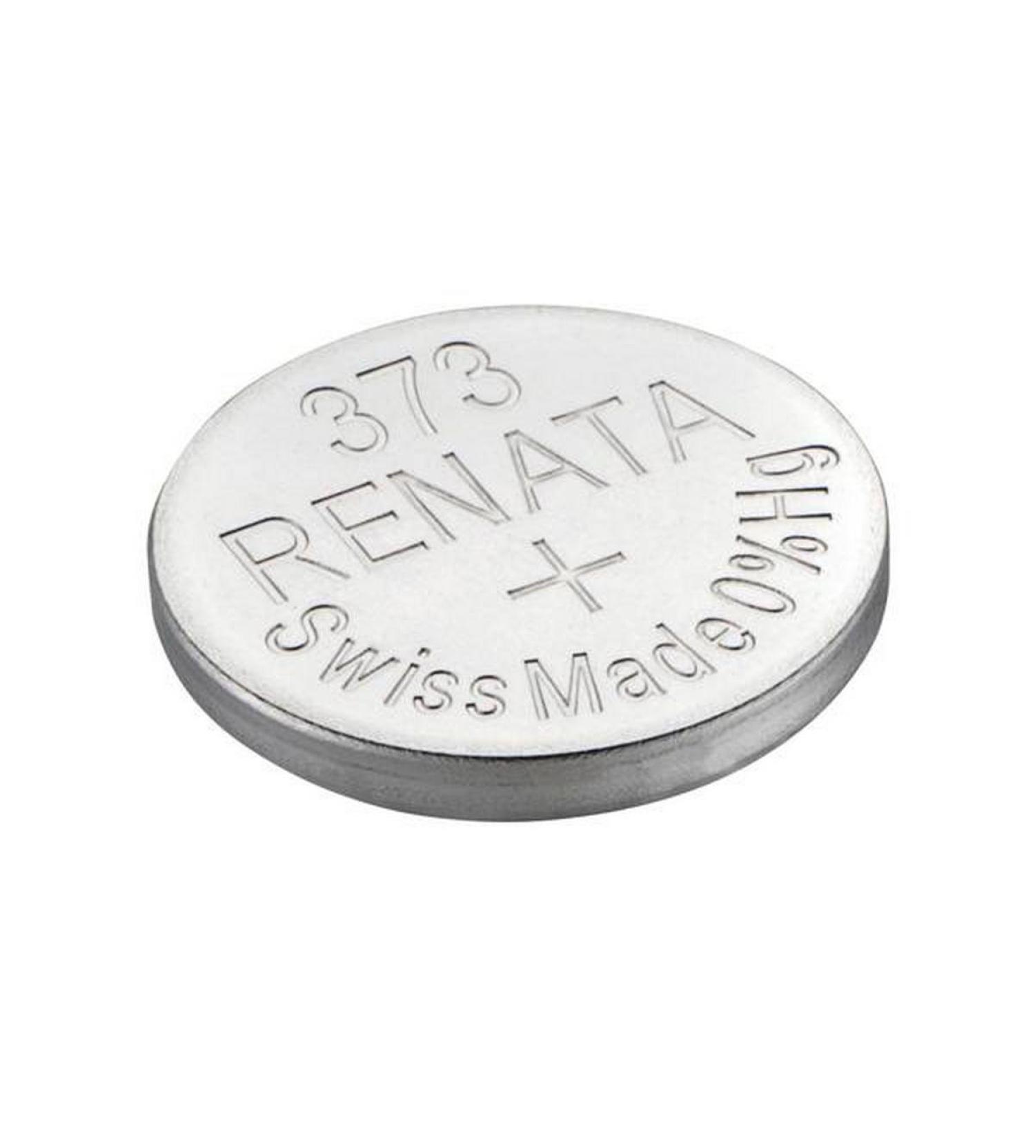 Renata Watch Battery Swiss Made Renata 373 or SR916SW 1.5V (1 Battery 373 or SR 916 SW)