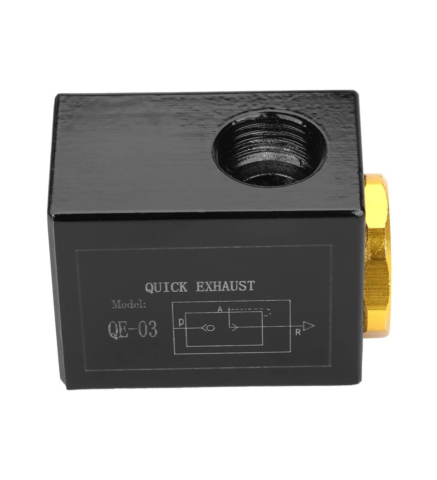 High-Efficiency Aluminum Alloy Rapid Ventilation Valve for Air Cylinders - International Shipping Available - Buy Online on GoSupps.com