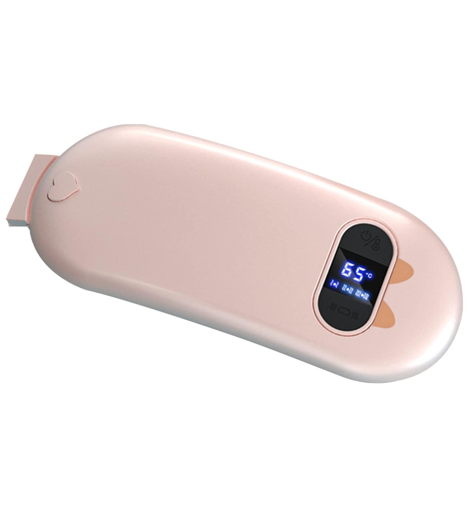 Samnuerly Portable Wireless Waist Pillow - 3 Heat Levels & Vibration Modes - Menstrual Pain Relief for Women & Girls - Pink - Buy Online on GoSupps.com